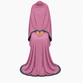 Soft Crush Abaya – Cotton Candy