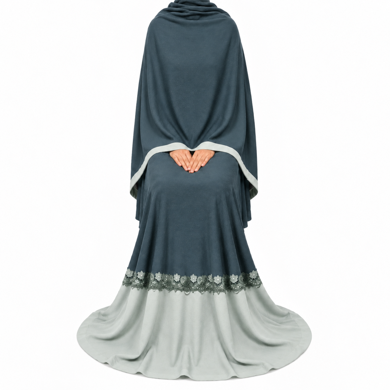 Ruffles | Slate Blue