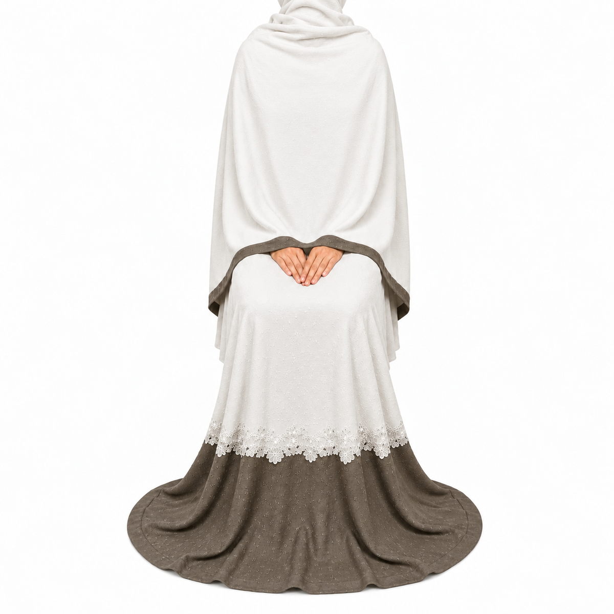 Ruffles | Pearl White