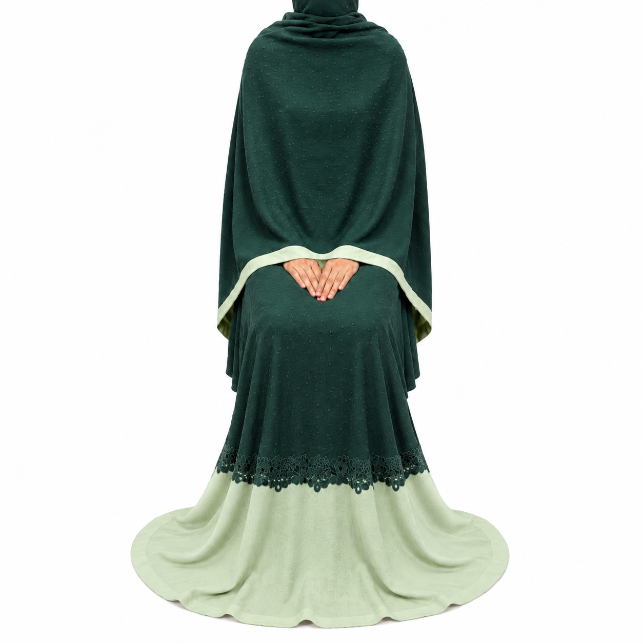 Ruffles | Bottle Green